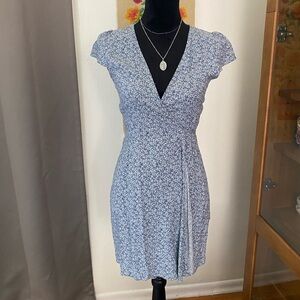 Brandy Melville Blue Floral Robbie Dress